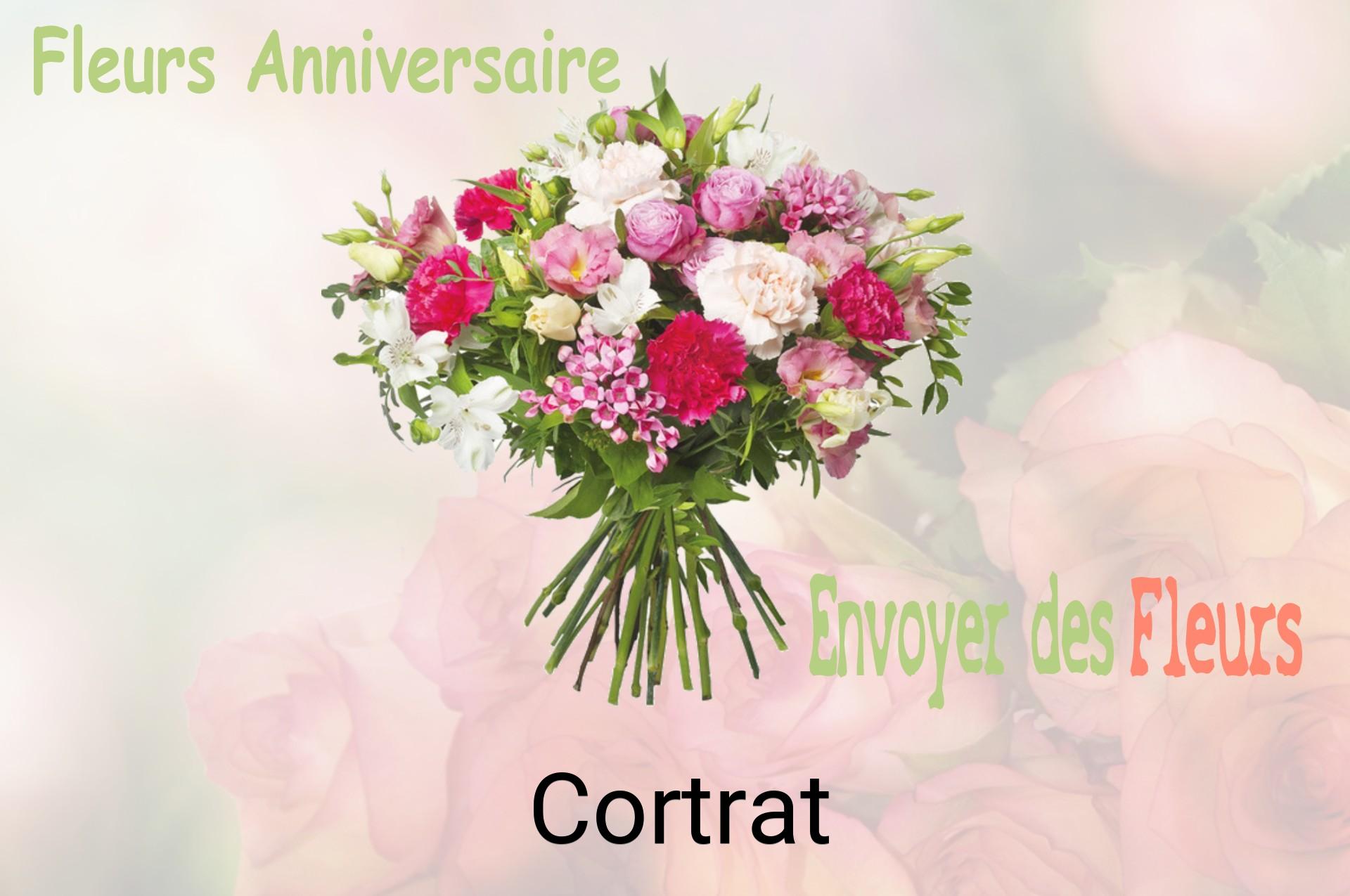 Bouquet de fleurs d’anniversaire livré à Cortrat