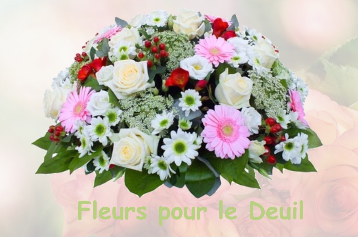 fleurs deuil CORTRAT